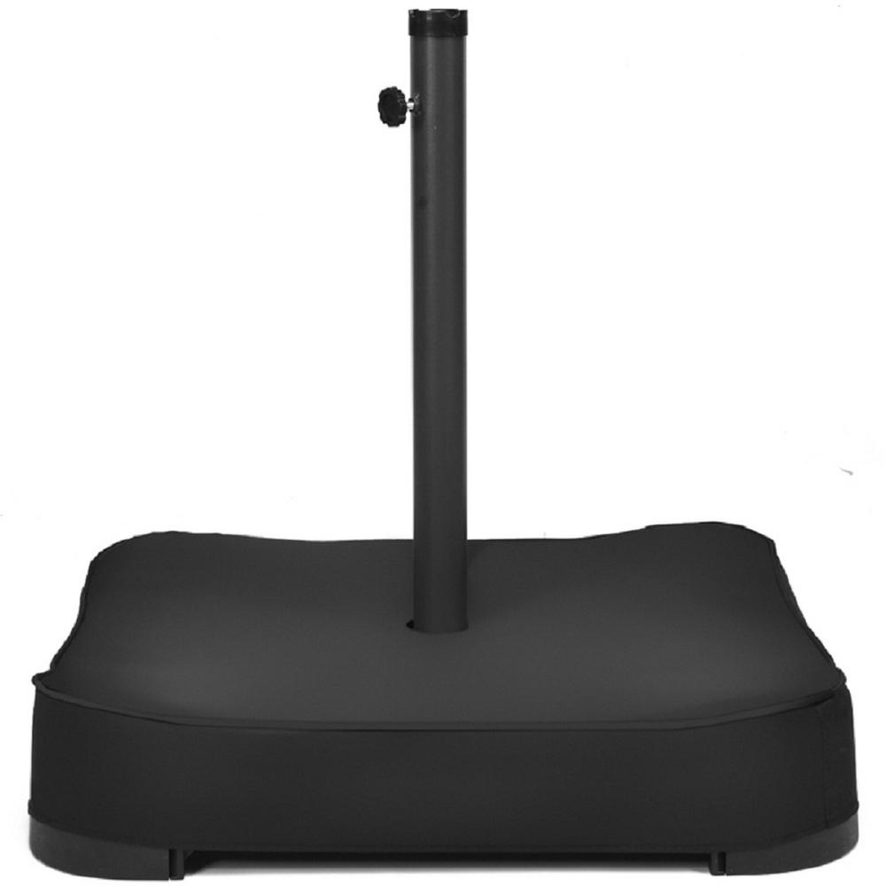 Costway 13 lbs. Steel Offset Patio Umbrella Stand Holder Base in BlackGHM0043 The Home Depot