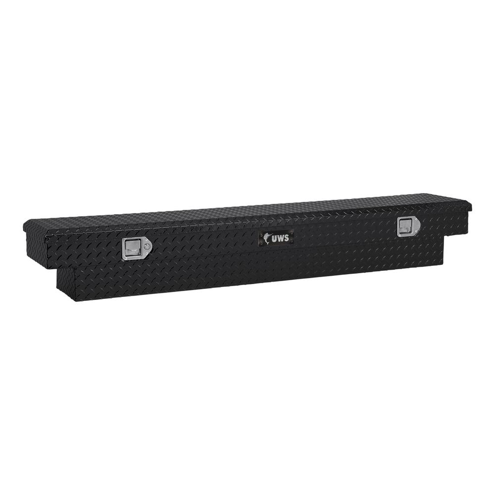 UWS 60.875 Gloss Black Aluminum Low Profile Crossbed Truck UWS 60.875 Gloss Black Aluminum Low Profile Crossbed Truck