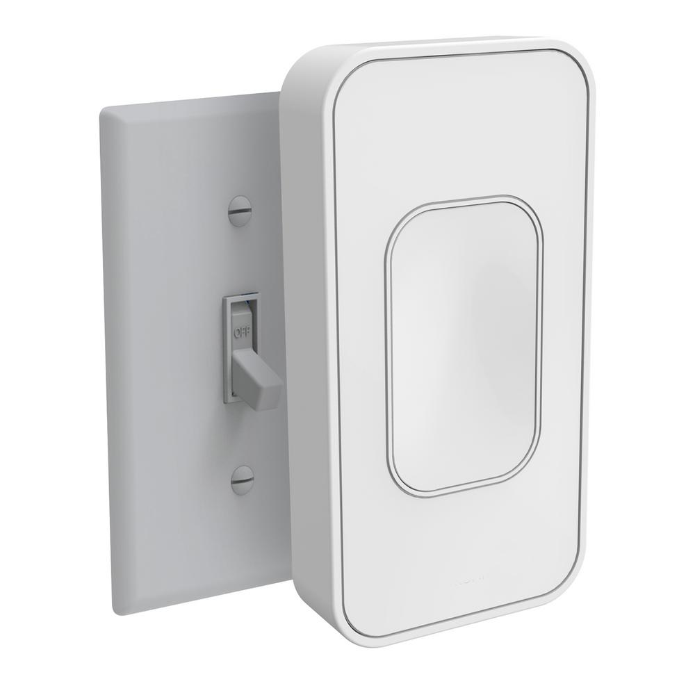 SimplySmart Home Light Switch Toggle in White-TSM001W - The Home Depot