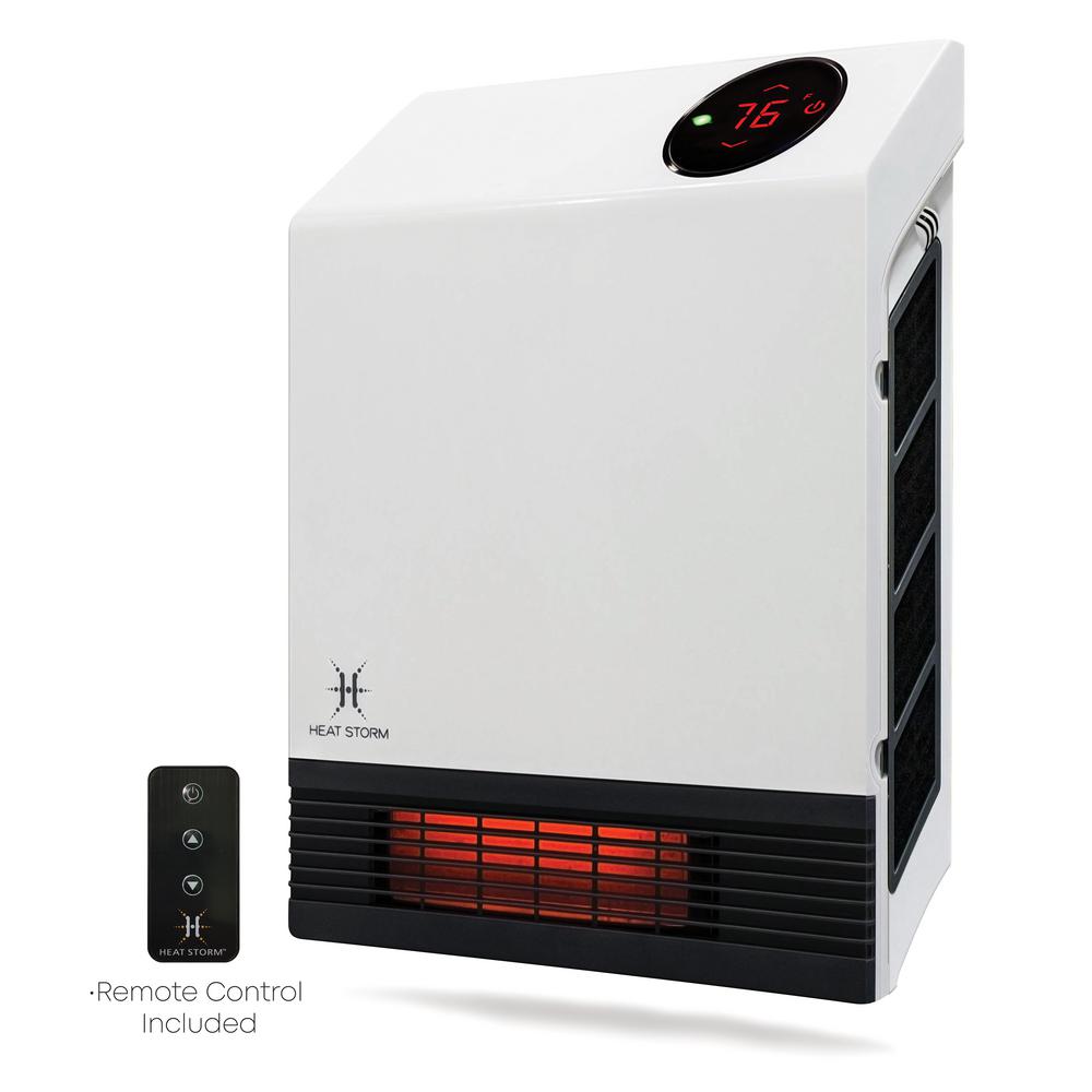 Heat Storm Deluxe Wall Unit 1 000 Watt Infrared Quartz Portable