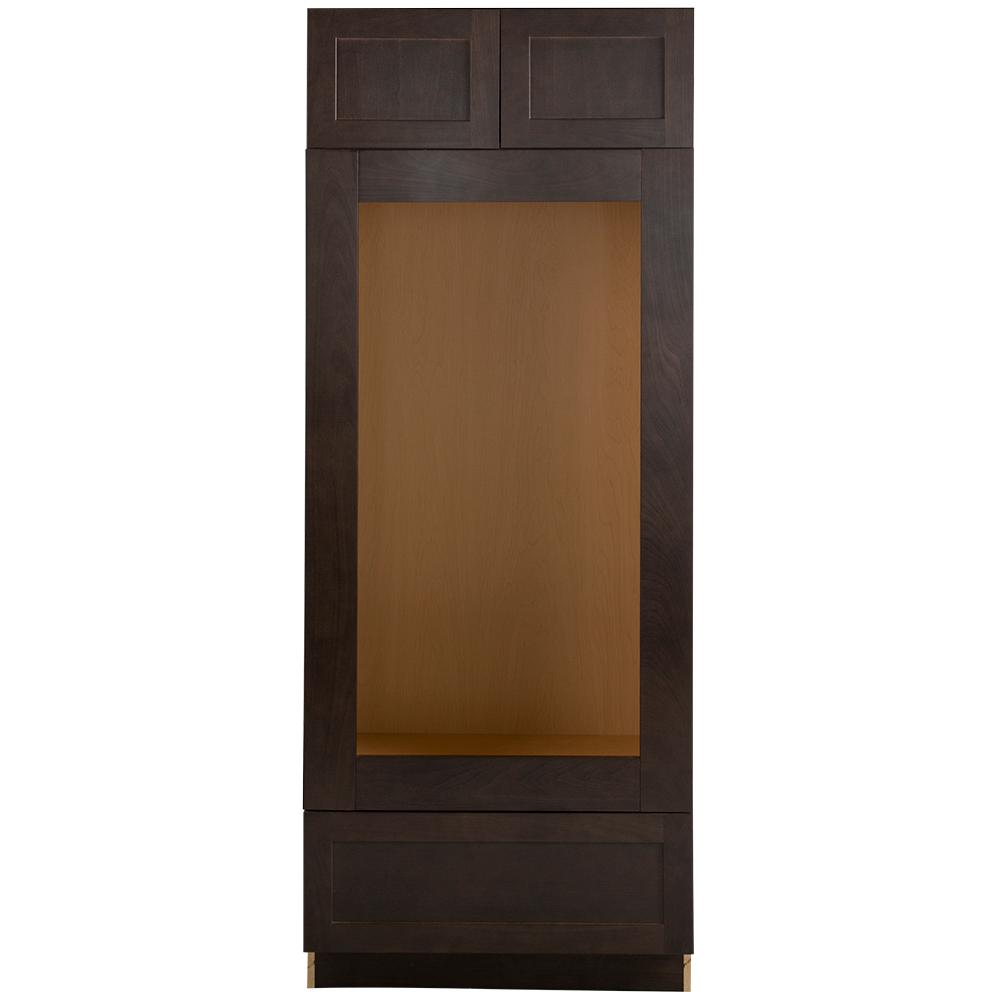 Hampton Bay Cambridge Assembled 33x84x24.6 in. Base Double Oven