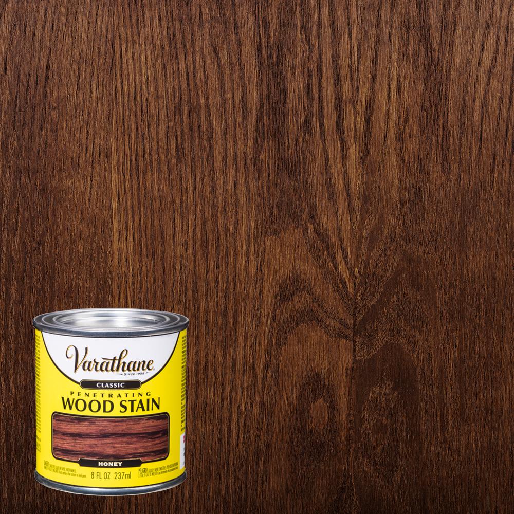 Varathane 8 oz. Honey Classic Wood Interior Stain-339742 ...