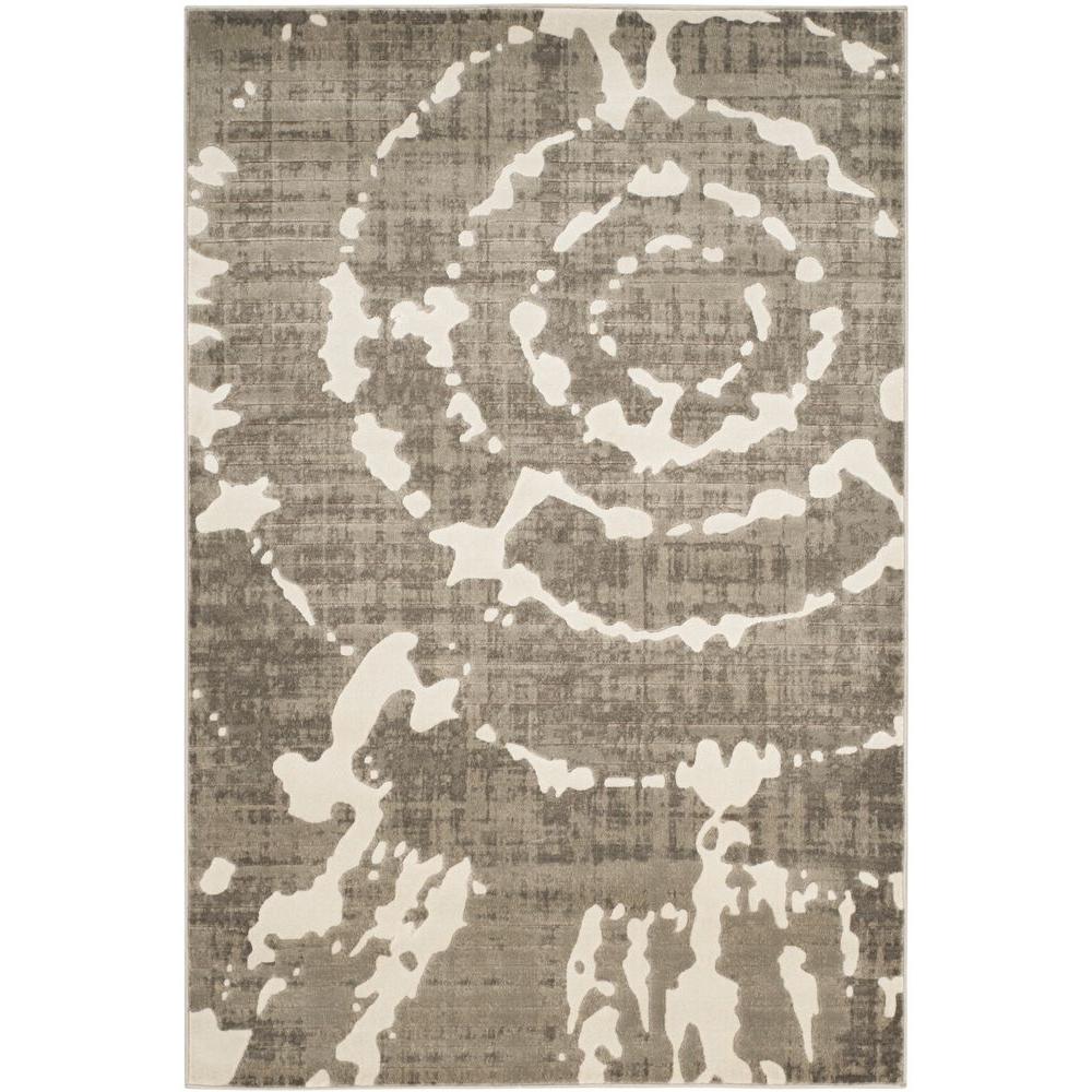 Safavieh Porcello Grey Ivory 3 Ft X 5 Area Rug