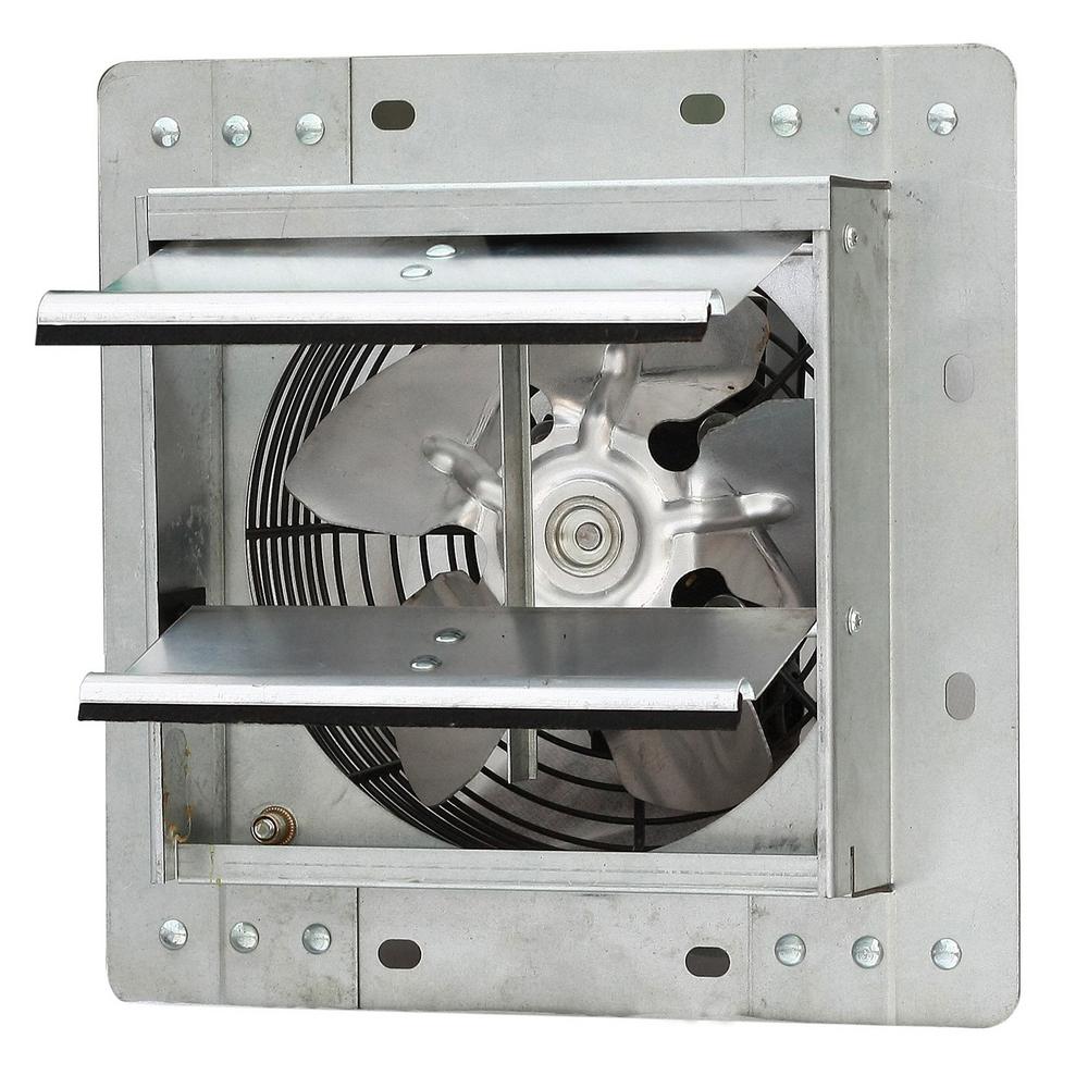 iLIVING 242 CFM Power 7 in. Variable Speed Shutter Exhaust Fan Crawl