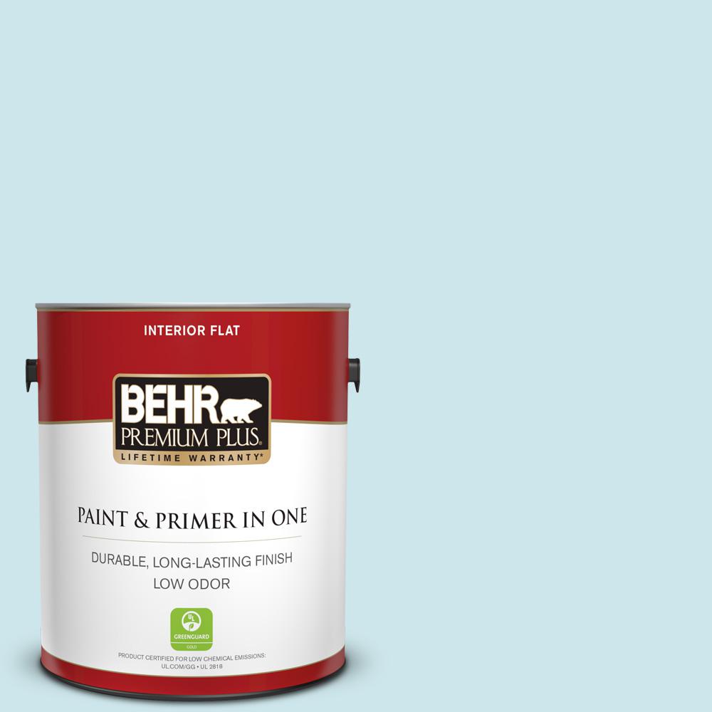 BEHR Premium Plus 1 gal. #MQ3-52 Ethereal Mood Flat Low Odor Interior