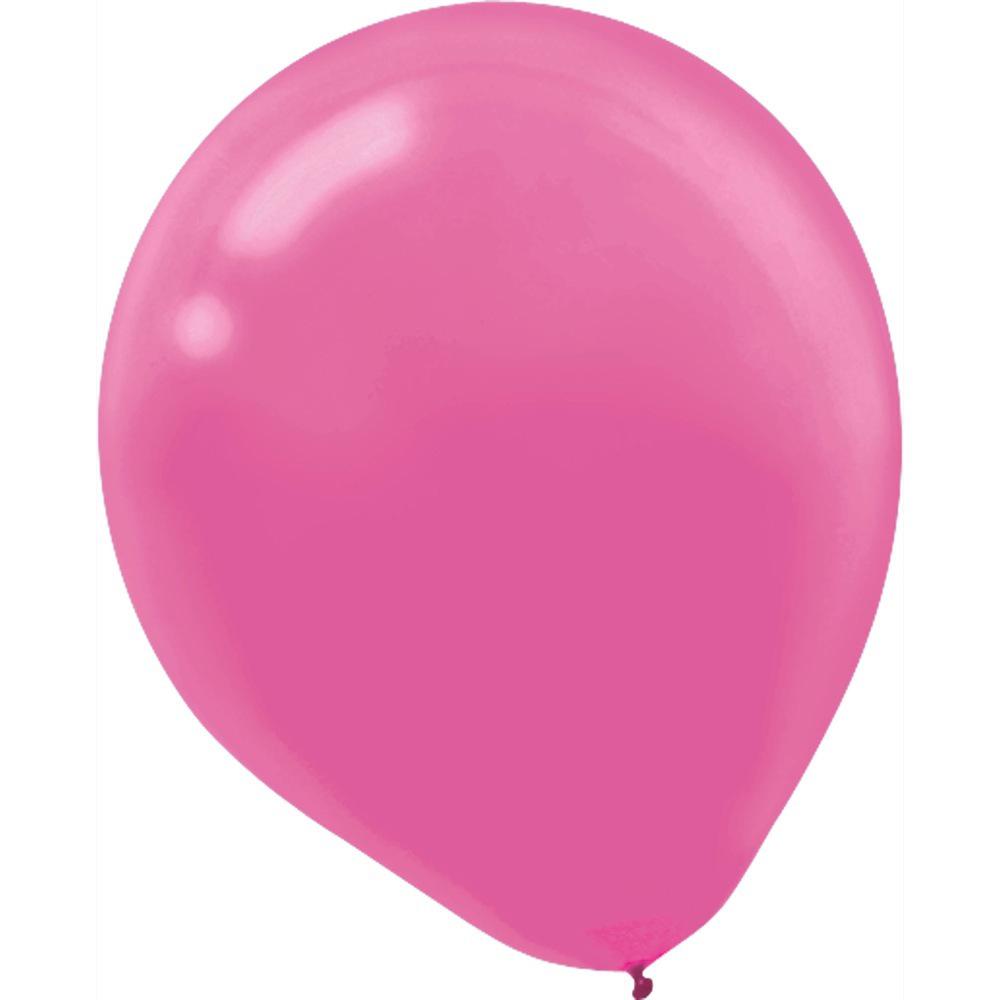 pink 18 balloons