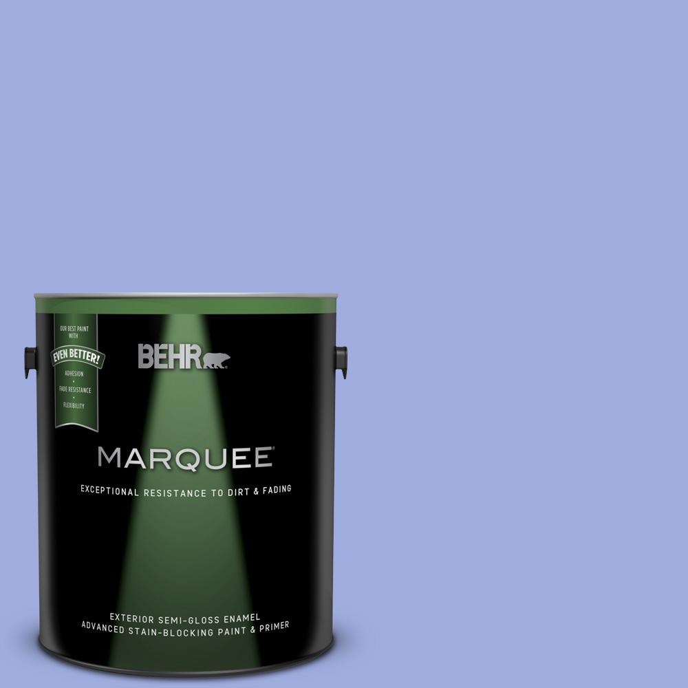 BEHR MARQUEE 1 gal. P5404 Lavender Sky SemiGloss Enamel
