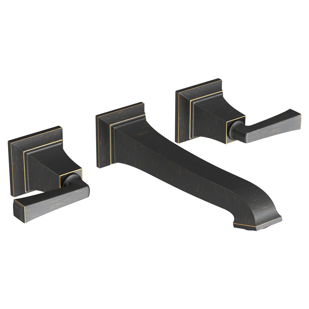 American Standard Bronze Wall Mounted Bathroom Sink Faucets