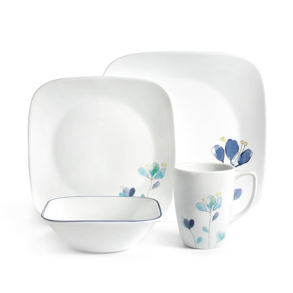 glass dinnerware set