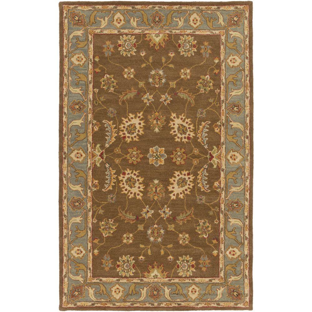 Home Decorators Collection Tara Chocolate 8 ft. x 11 ft. Area Rug ...