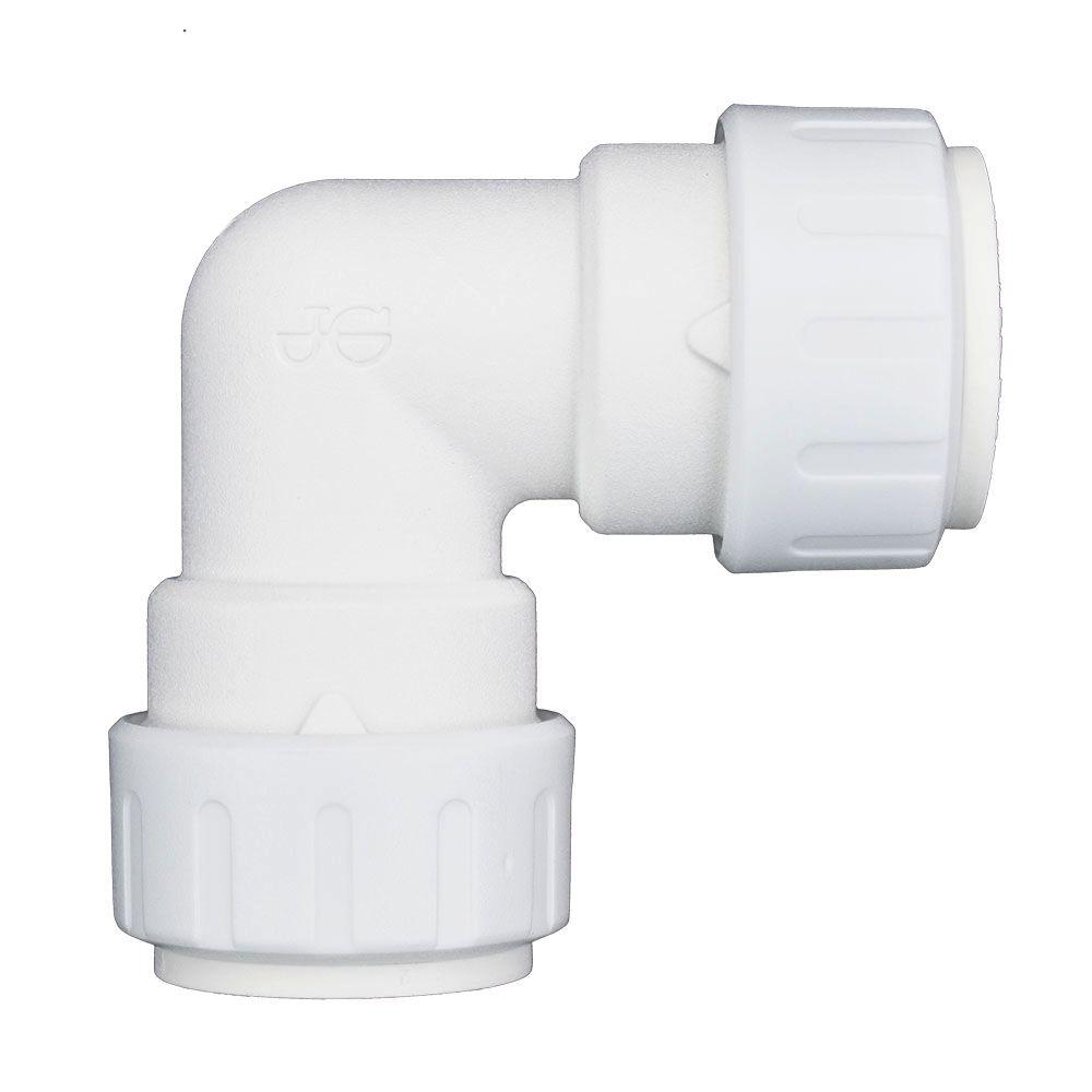 John Guest 3/8 in. CTS Plastic 90Degree PushtoConnect Elbow