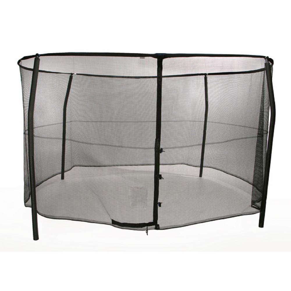 JUMPKING Trampoline Enclosure to Fit 14 ft. Round Frames for 4Legs