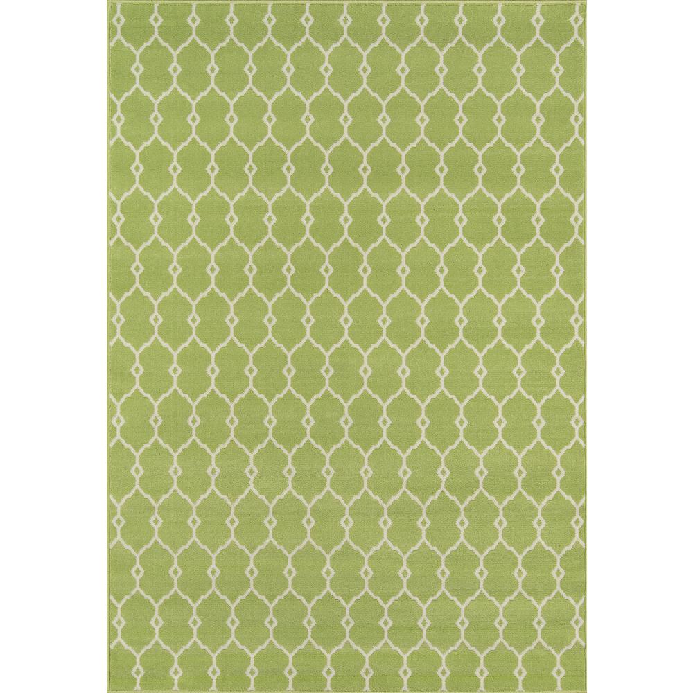 Momeni Baja Green 8 Ft X 11 Indoor Outdoor Area Rug