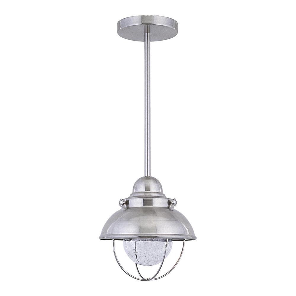 Sea Gull Lighting Sebring Brushed Stainless Integrated Led Hanging Sea Gull Lighting Sebring Brushed Stainless Integrated Led Hanging Pendant