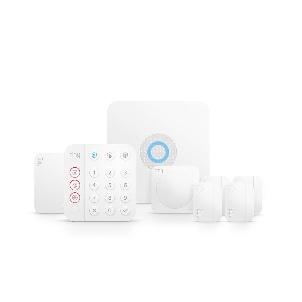 Ring Wireless Alarm Home Security Kit, (8-Piece) (2nd Gen)