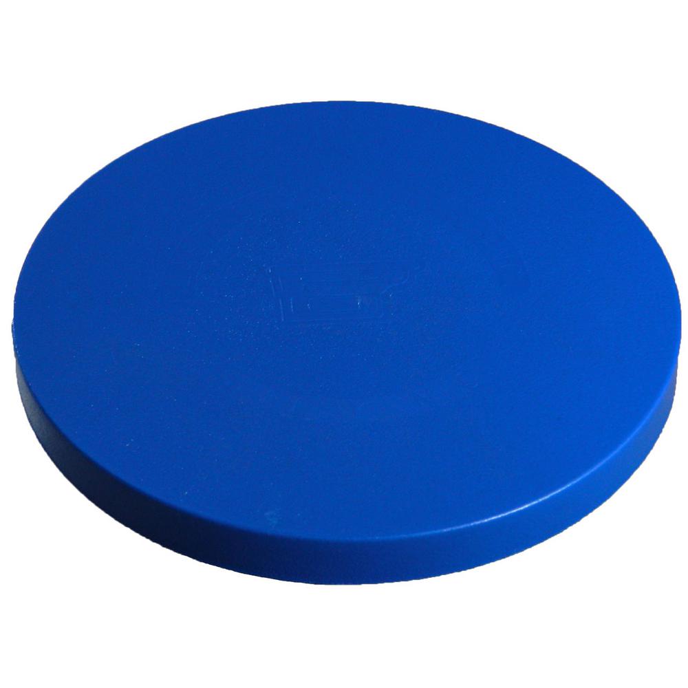 7.25 in. x 0.625 in. Plastic Universal Reusable Toilet Flange Cover