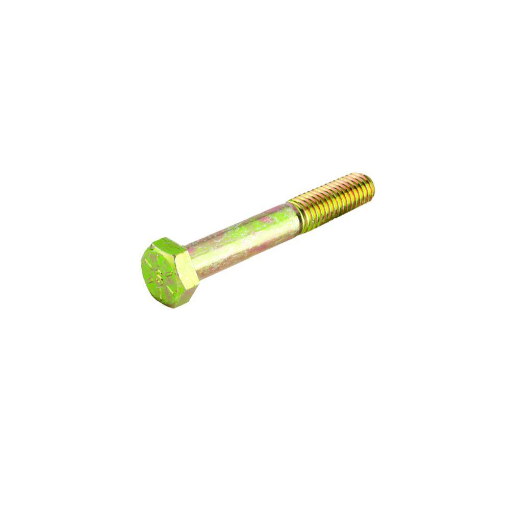 Newport Fasteners 7//16 inch x 1 inch Hex Cap Screw Grade 8 Zinc Yellow Plated Steel 7//16-20 x 1 Hex Bolt//Fine Thread//Fully Threaded Quantity: 100 pcs