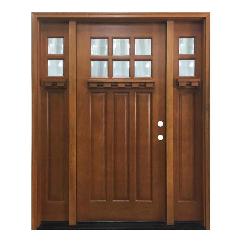 Steves Sons 64 In X 80 Craftsman Bungalow 6 Lite Left Hand Steves Sons 64 In X 80 Craftsman Bungalow 6 Lite Left