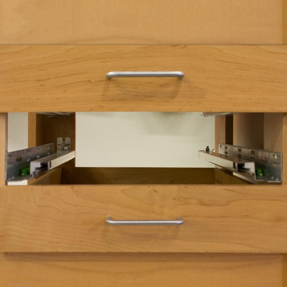 Csh 21 In Soft Close Full Extension Undermount Drawer Slides Kit