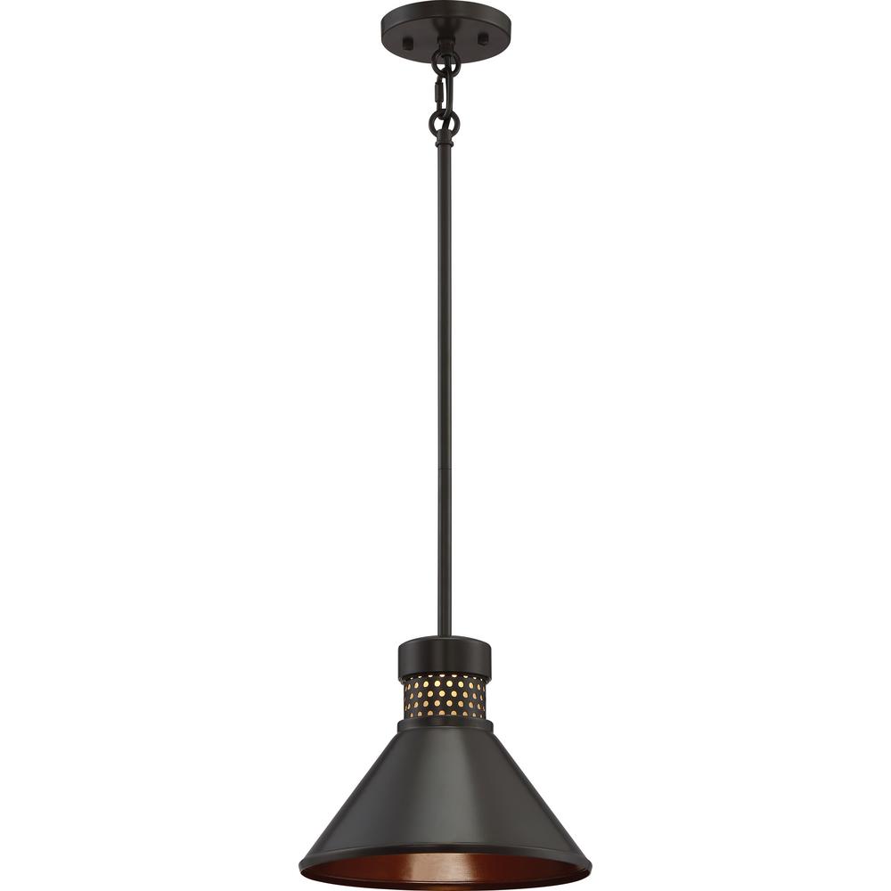 Filament Design 1Light Dark Bronze PendantCLISC328565 The Home Depot