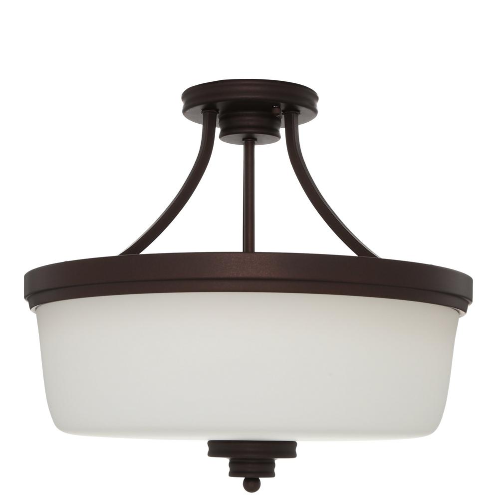 Canarm Jackson 3 Light Oil Rubbed Bronze Semi Flush Mount Isf286a03orb The Home Depot - Home Depot Ceiling Lights Semi Flush Mount Canarm Jackson 3 Light Oil Rubbed Bronze Semi Flush Mount Isf286a03orb The Home Depot - Home Depot Ceiling Lights Semi Flush Mount