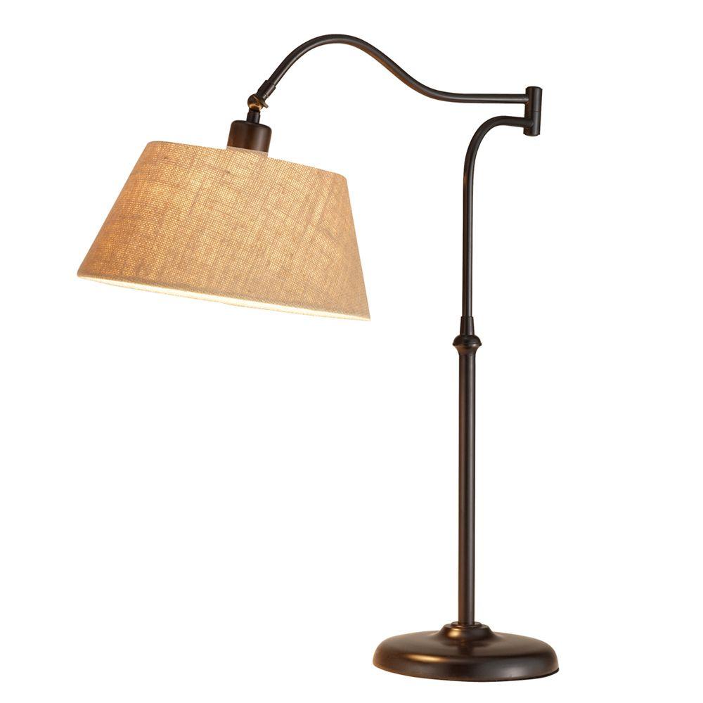 swing arm table lamp home depot