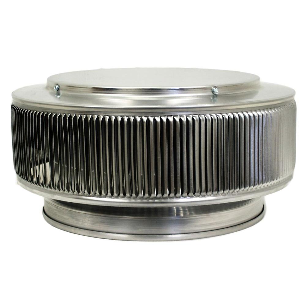 Active Ventilation 3 in. Dia Aura PVC Vent Cap Exhaust with Adapter for