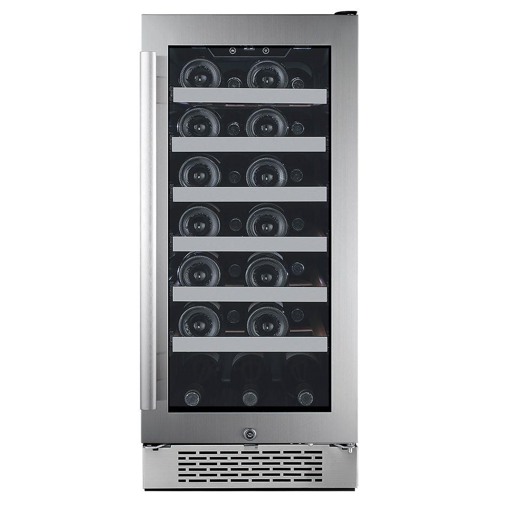 Whirlpool 15 in. W 34Bottle Wine CellarWUW35X15DS The Home Depot