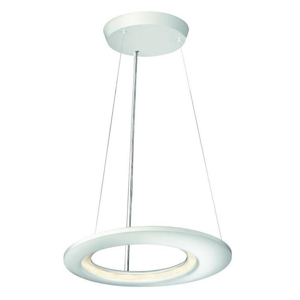 Philips Ecliptic 12Light Matte White Hanging Pendant407563148 The Home Depot