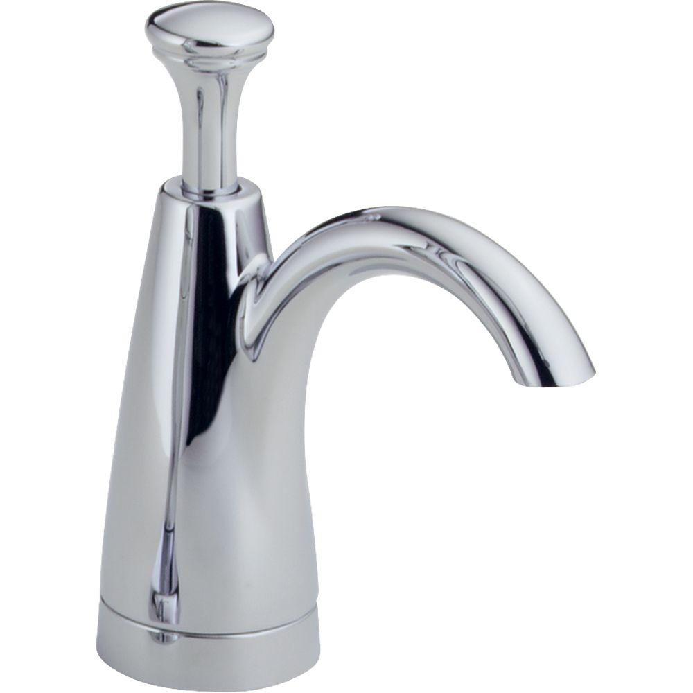 Delta Soap And Lotion Dispenser In Chrome RP47280 The Home Depot   Chrome Delta Soap Lotion Dispensers Rp47280 64 300 