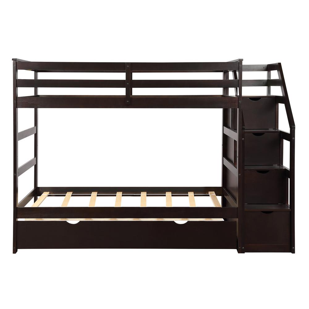 bunk beds with headboard storage