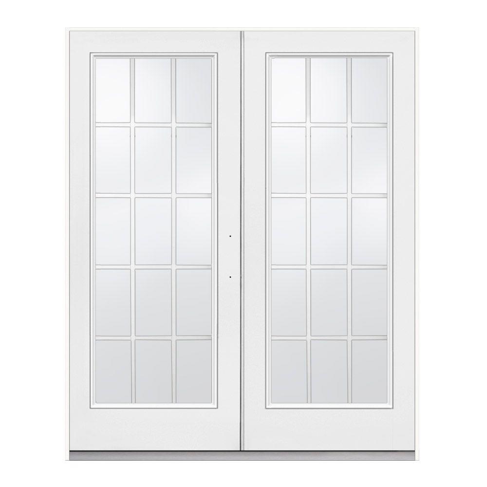 Jeld Wen 72 In X 80 In Primed Fiberglass Left Hand Outswing 15