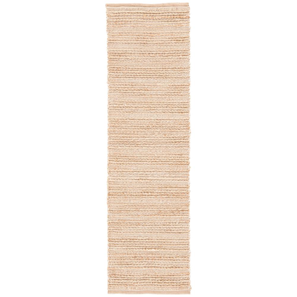 Jaipur Rugs Natural Warm Sand 3 ft. x 9 ft. Solid Runner RugRUG116649 The Home Depot