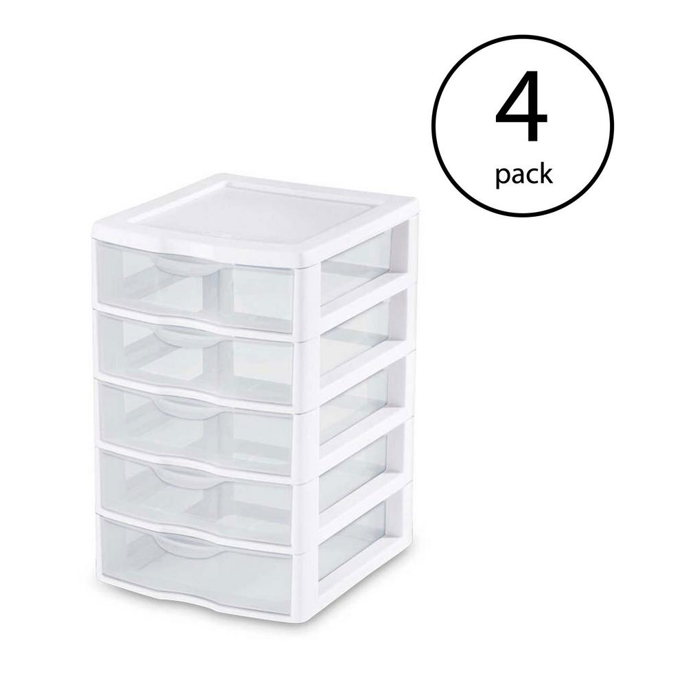 small plastic organizer bins