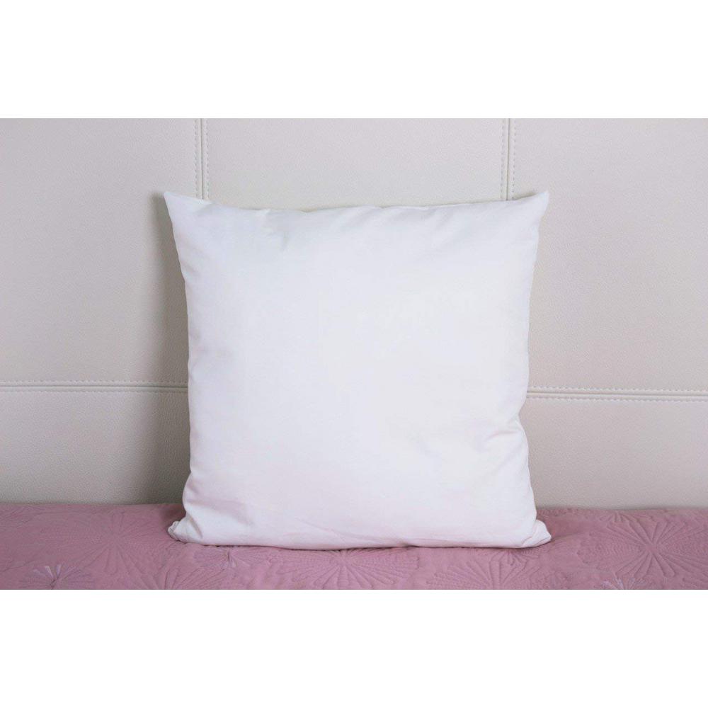 White Solid Down Alternative 12 In X 24 In Throw Pillow Set Of