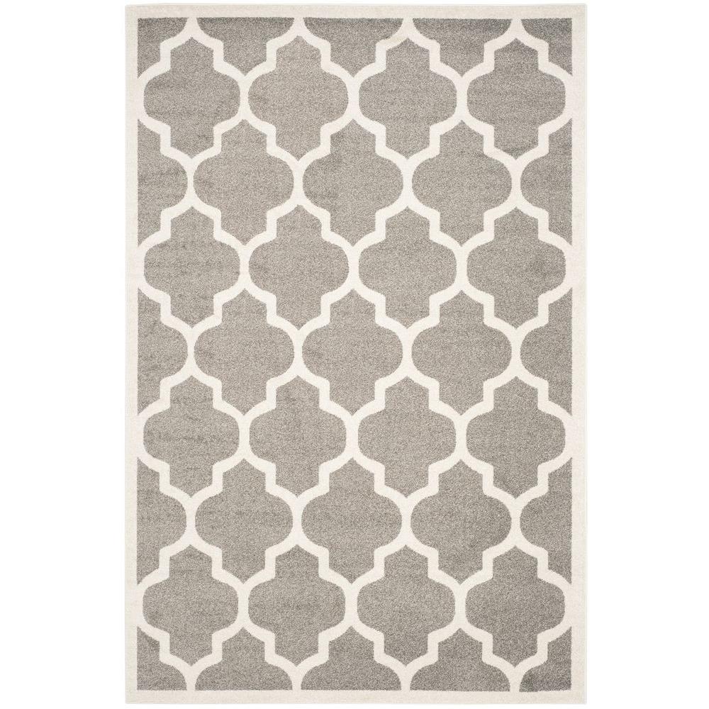 Safavieh Amherst Dark Gray Beige 6 Ft X 9 Indoor Outdoor Area Safavieh Amherst Dark Gray Beige 6 Ft X 9 Indoor Outdoor