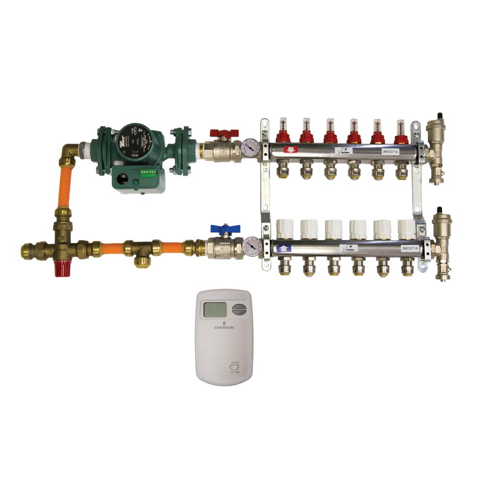 Sharkbite 1 2 In Radiant Heating Install Kit 24779 The Home Depot Radiant Heating Install Kit