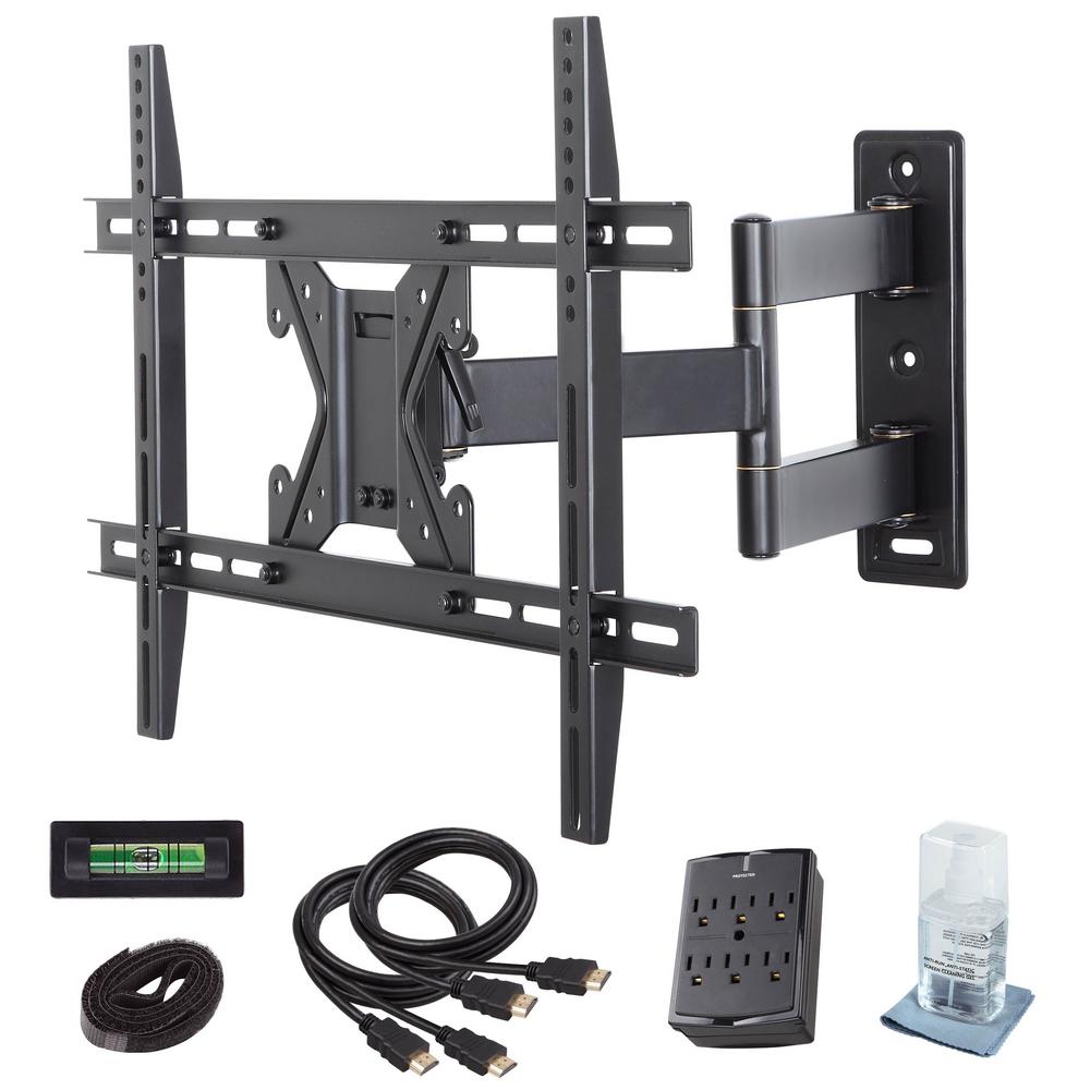 Commercial Electric Full Motion TV Wall Mount Kit for 26 in. - 70 ...