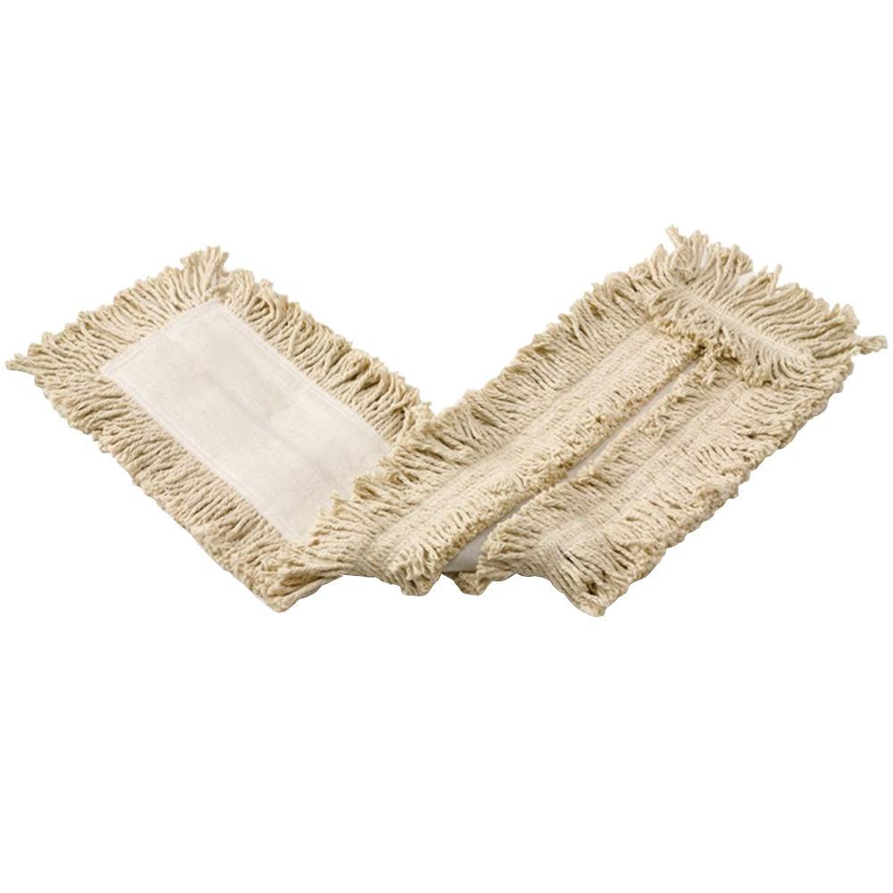 Rubbermaid Commercial Products 24 inch White Cut-End Disposable Cotton Dust Mop by Rubbermaid Commercial Products