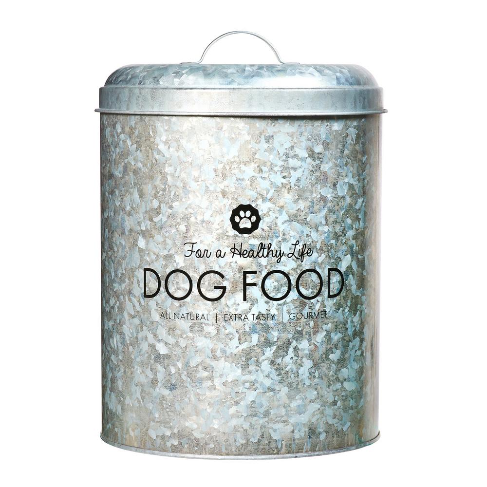 Amici Home Buster Healthy Life 25 Qt Metal Dog Food Bin 7cdi018r