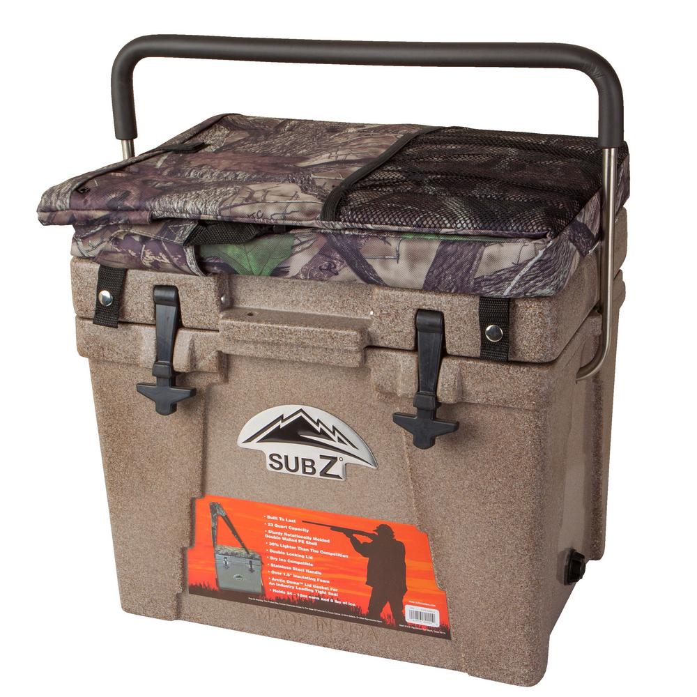 camo hard cooler