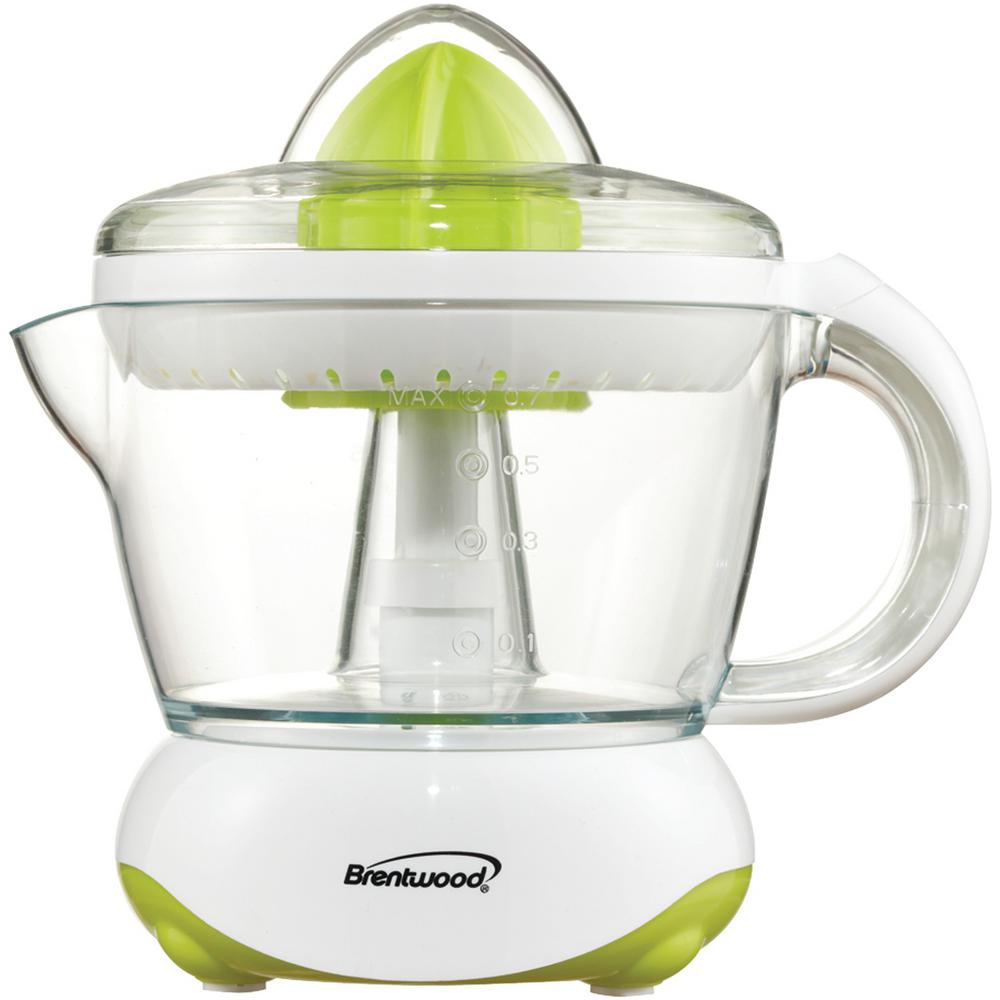 Brentwood Appliances 25Watt 24 oz. White Electric Citrus JuicerJ15