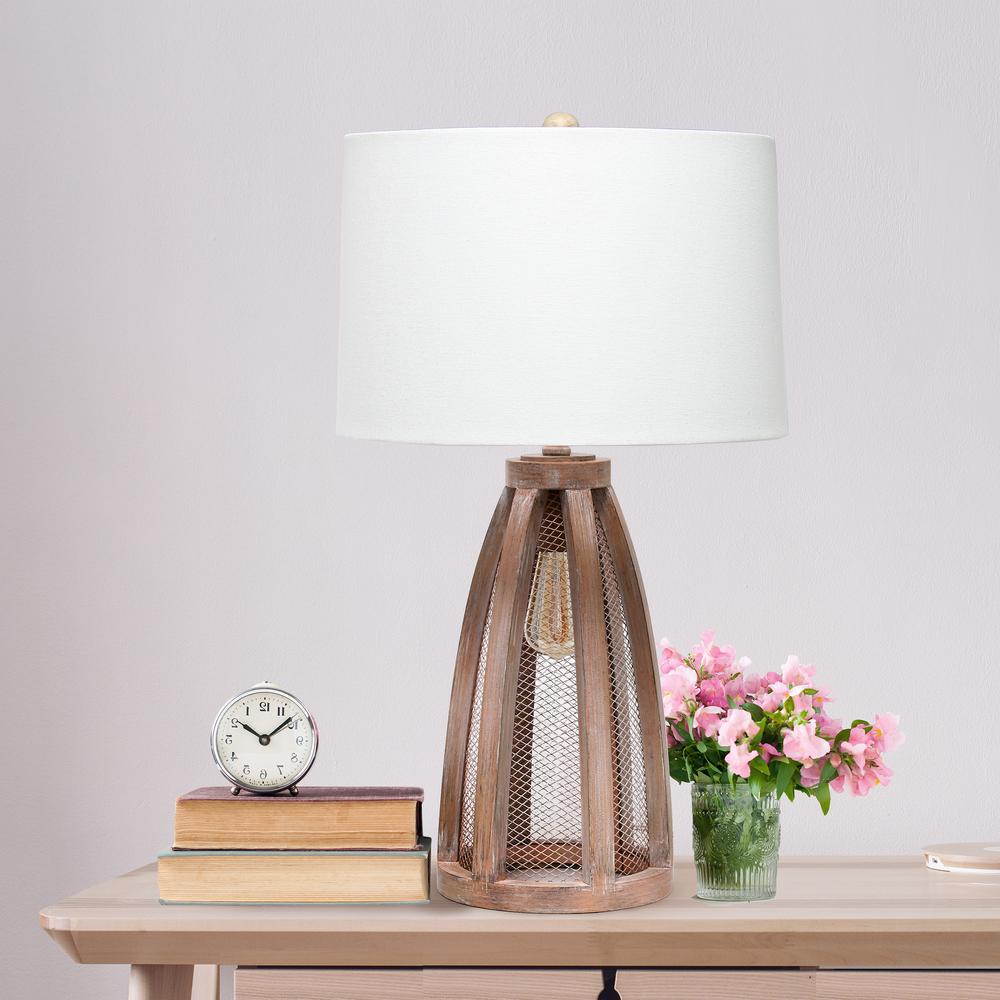 white farmhouse table lamp