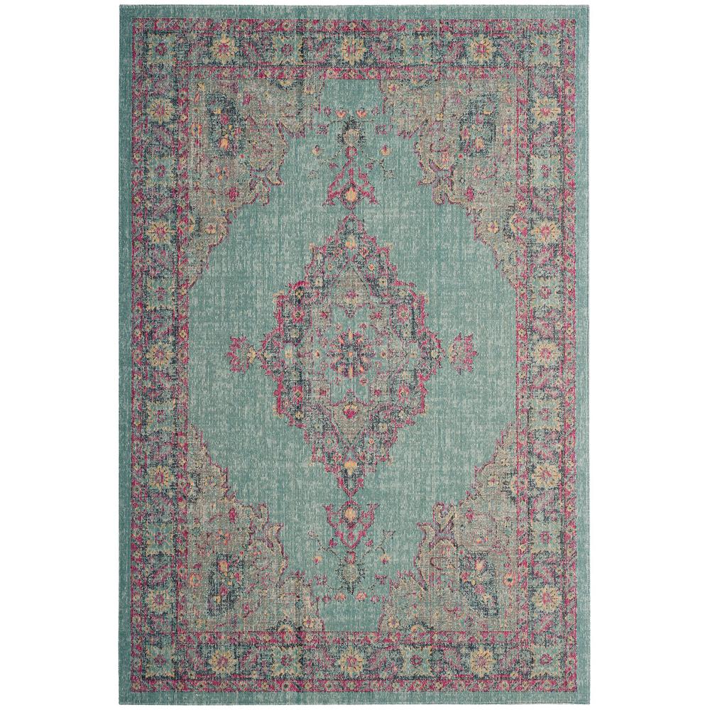 safavieh artisan light blue area ru