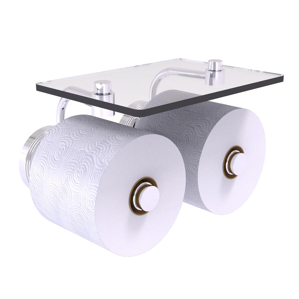 Allied Brass Prestige Regal 2-Roll Toilet Paper Holder ...