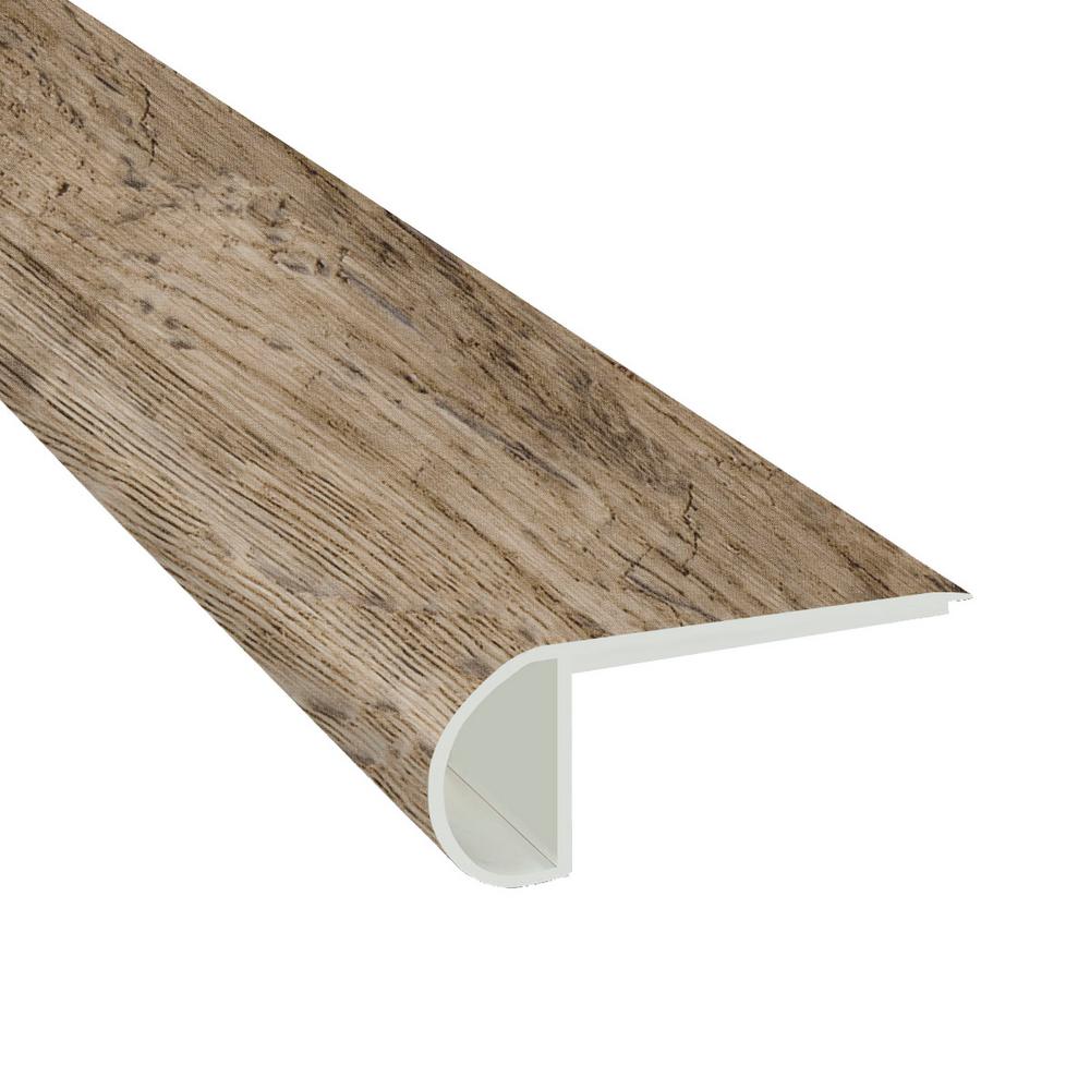 Msi Rustic Pecan 0 75 In Thick X 2 75 In Wide X 94 In Length Luxury Vinyl Flush Stairnose Molding Lvr5012 0011 Fs The Home Depot