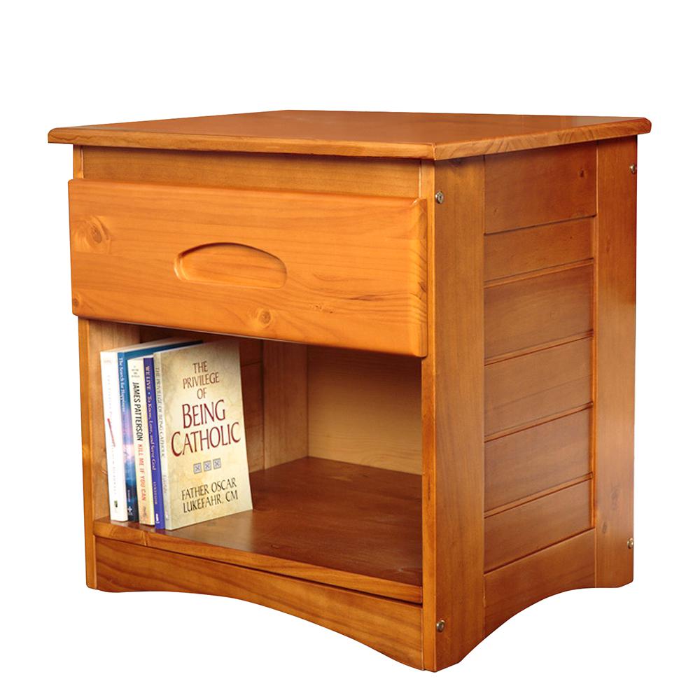 American Furniture Classics Solid Pine With One Drawer And