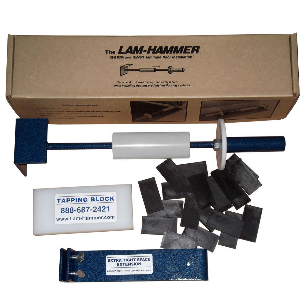 Lam Hammer Standard Laminate And Interlocking Floor Installation