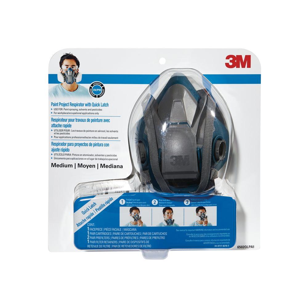 3M Medium Mold and Lead Paint Removal Respirator Mask6297PA1A The