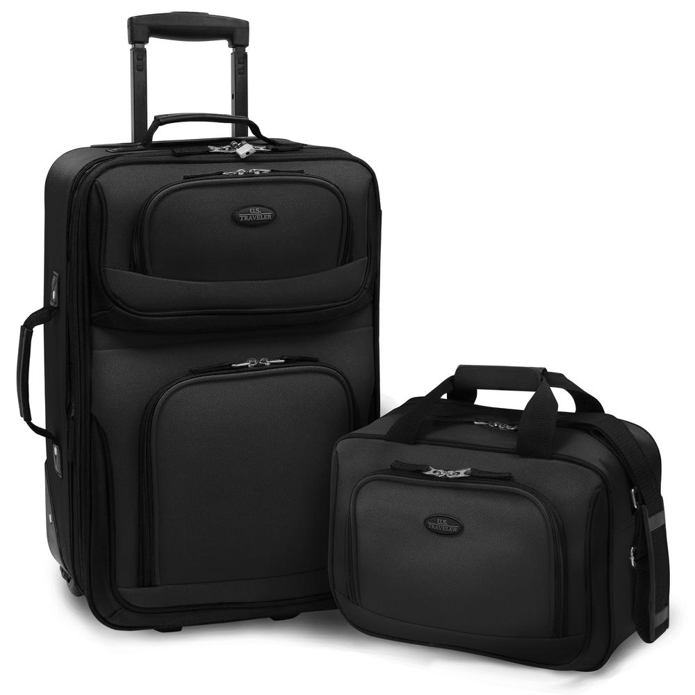 Rockland Rockland Rio Expandable 2-Piece Carry On Softside Luggage Set ...
